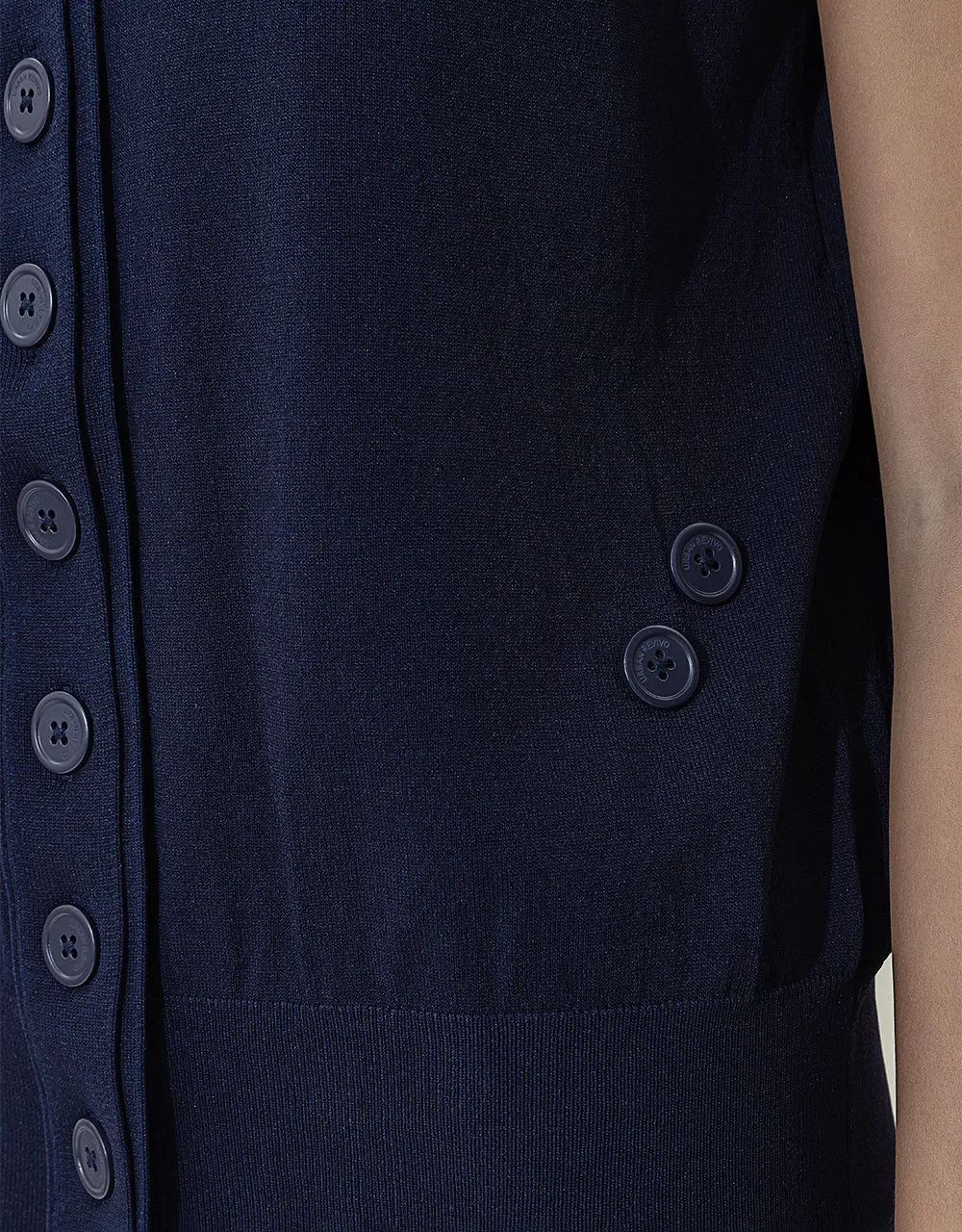 V-Neck Knitted Waistcoat