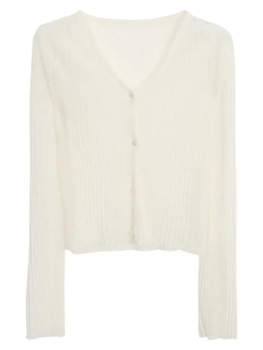 white waistcoat cardigan