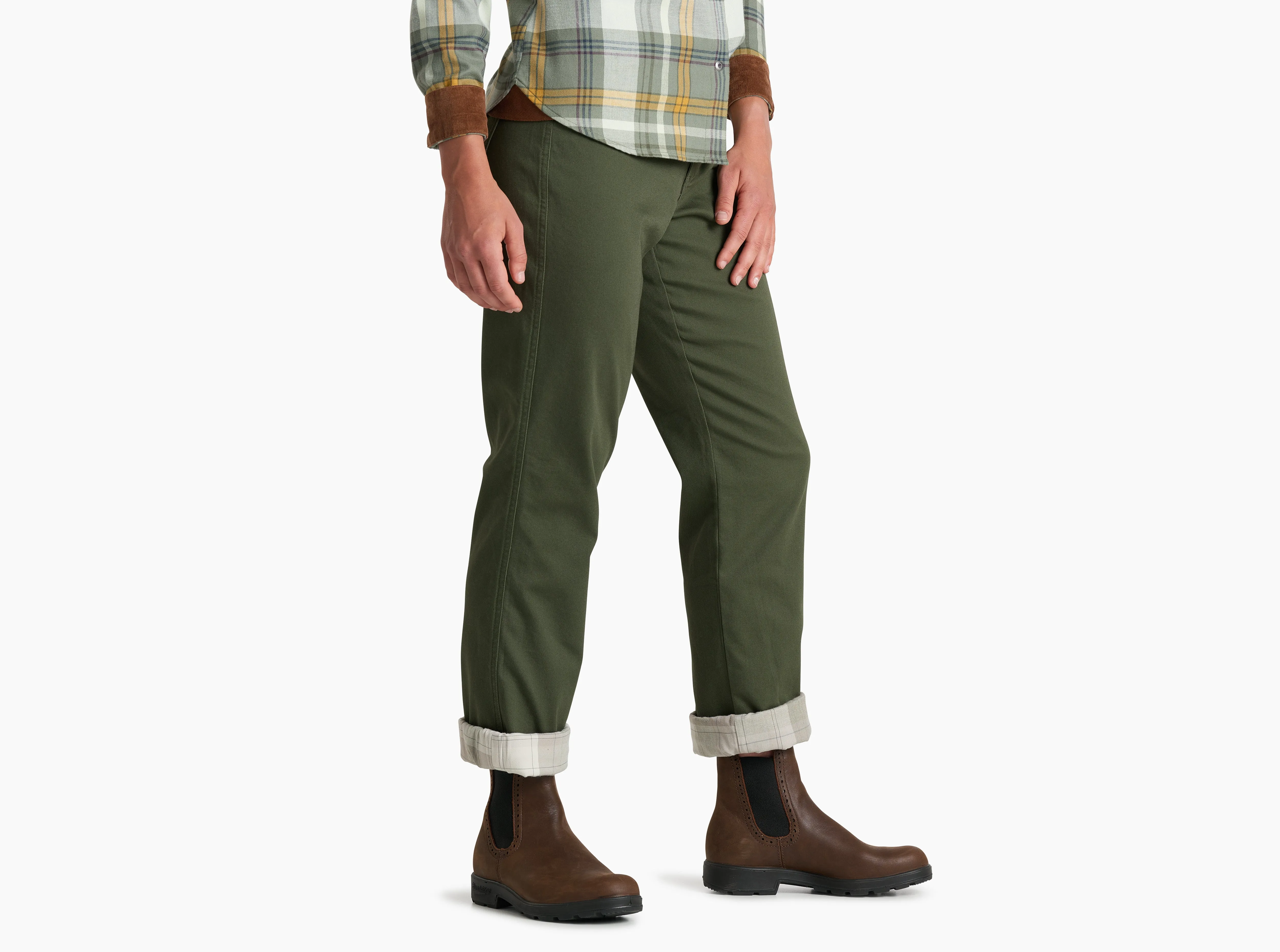 Women's Kontour Lined Pant - Dark Moss