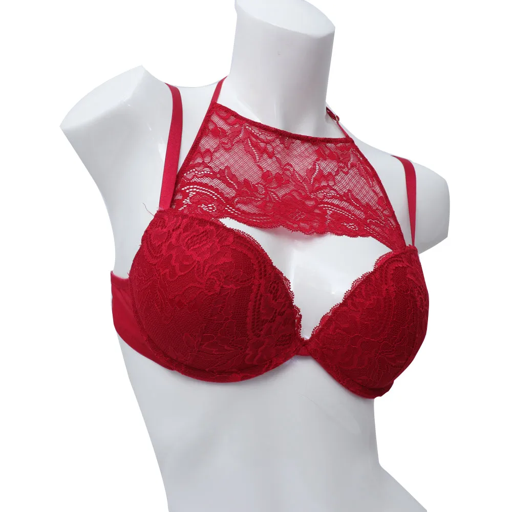 Yamamay Push Up Bra Dark Red 36B