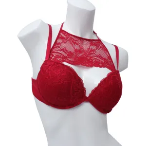 Yamamay Push Up Bra Dark Red 36B