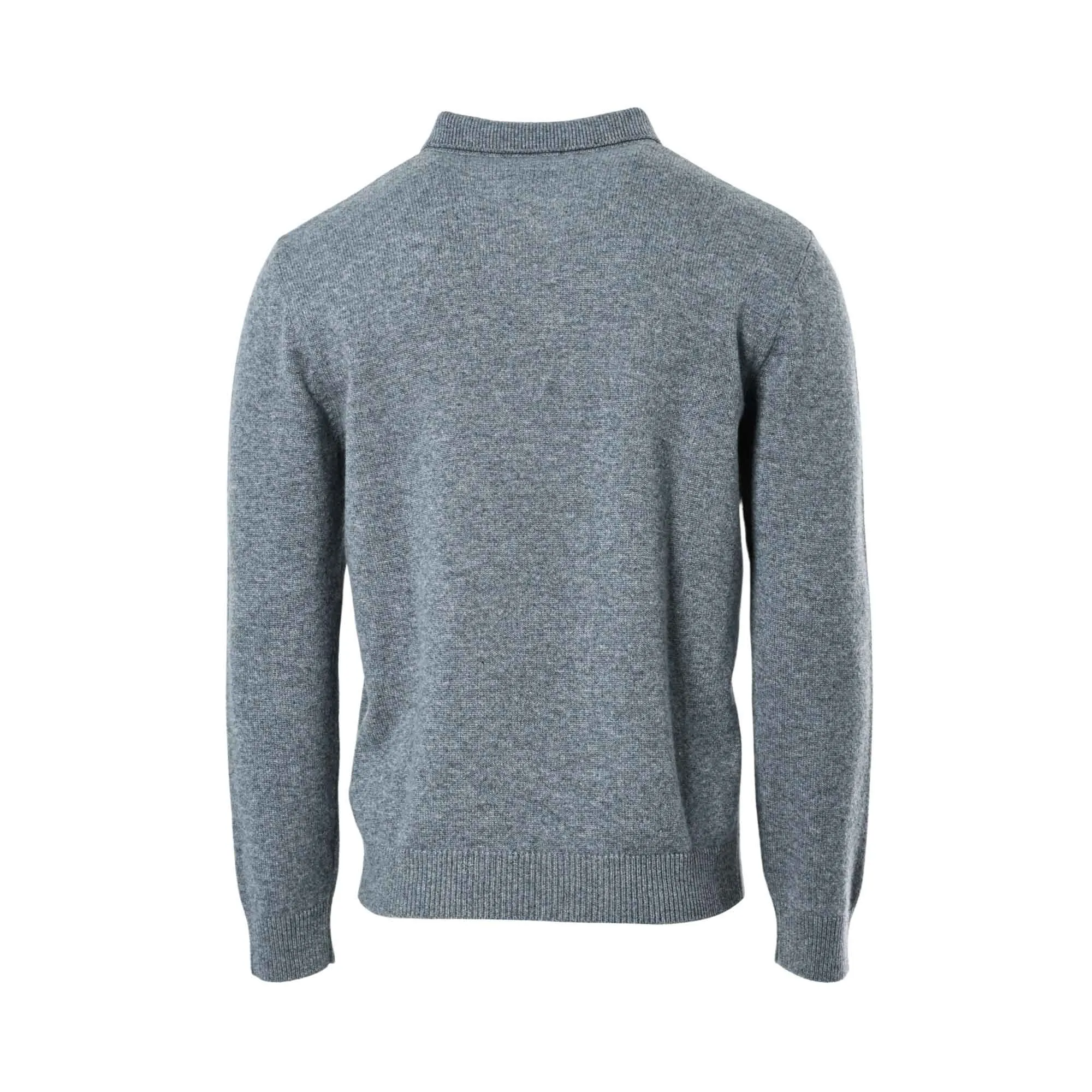 Zilli Men's Wool and Cashmere Polo Cardigan
